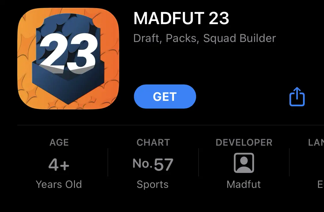 Download Madfut 23 iOS