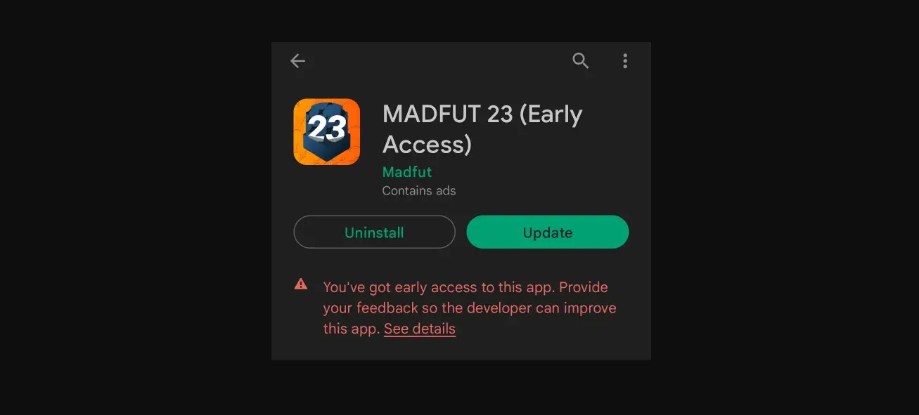 MADFUT 23 Early Access