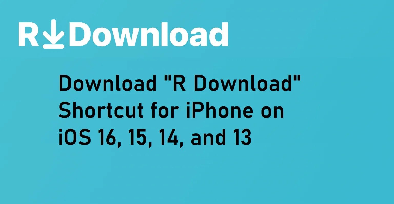 R⤓Download on iPhone on iOS 16