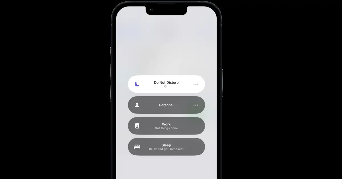 How to Turn on Do Not Disturb on iOS 16