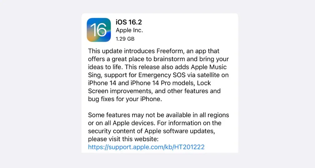 How Long Does It Take to Install the iOS 16.2 Update?