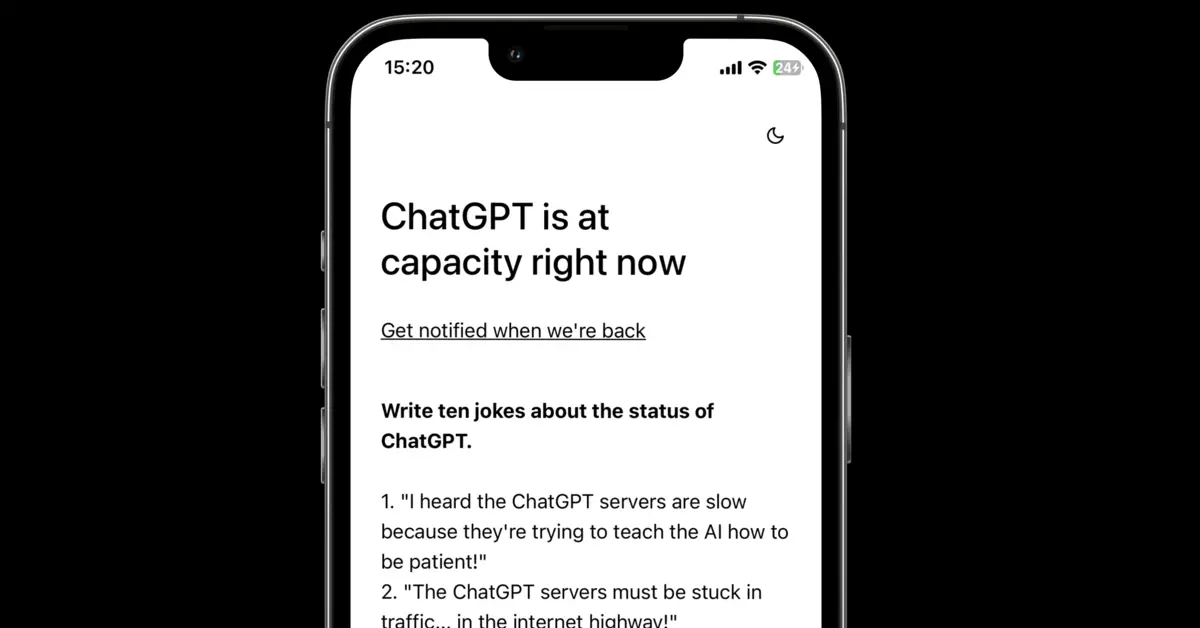 How to Fix Chat GPT is at Capacity Right Now on iOS