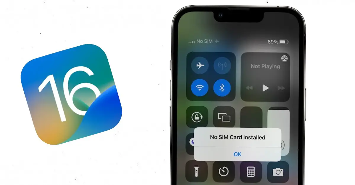 How to Fix No SIM Available on iPhone on iOS 16