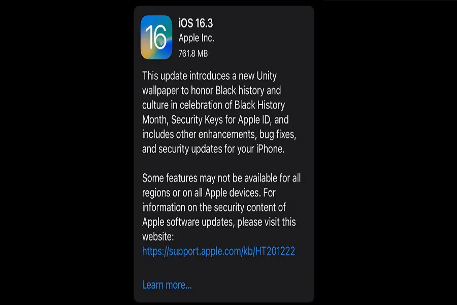 iOS 16.3 Problems