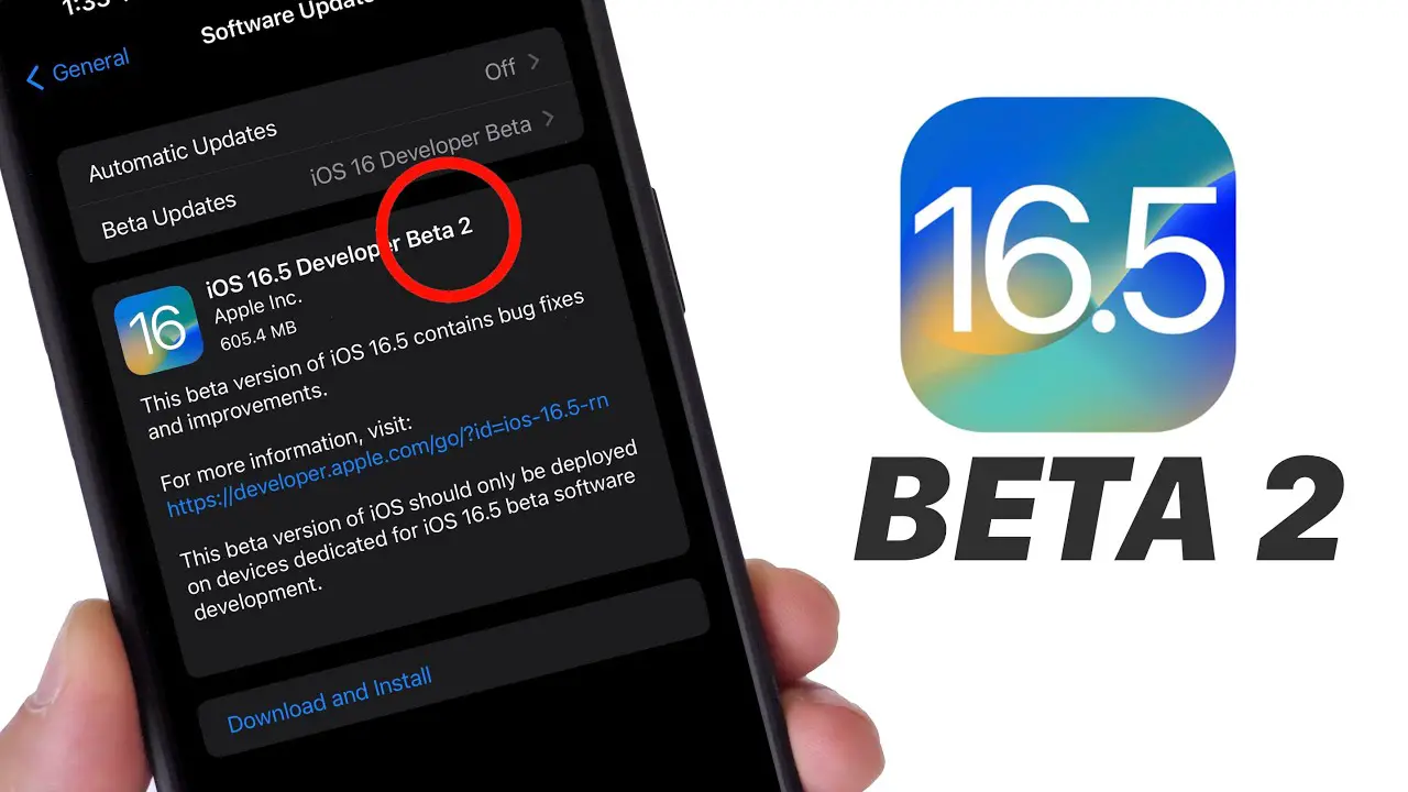 iOS 16.5 beta 2 released