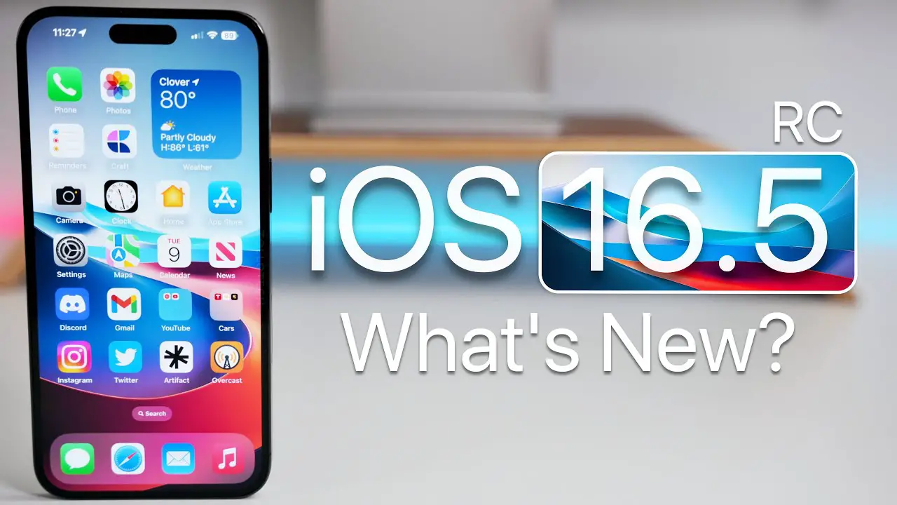 iOS 16.5 RC Released – What You Need to Know