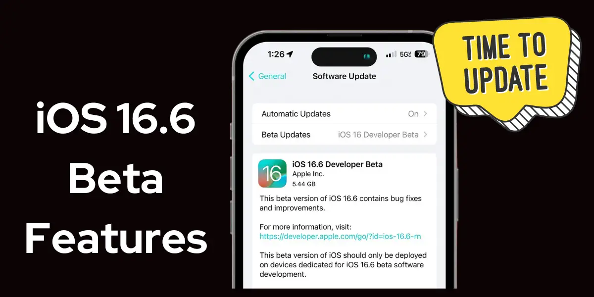 iOS 16.6 Beta Features