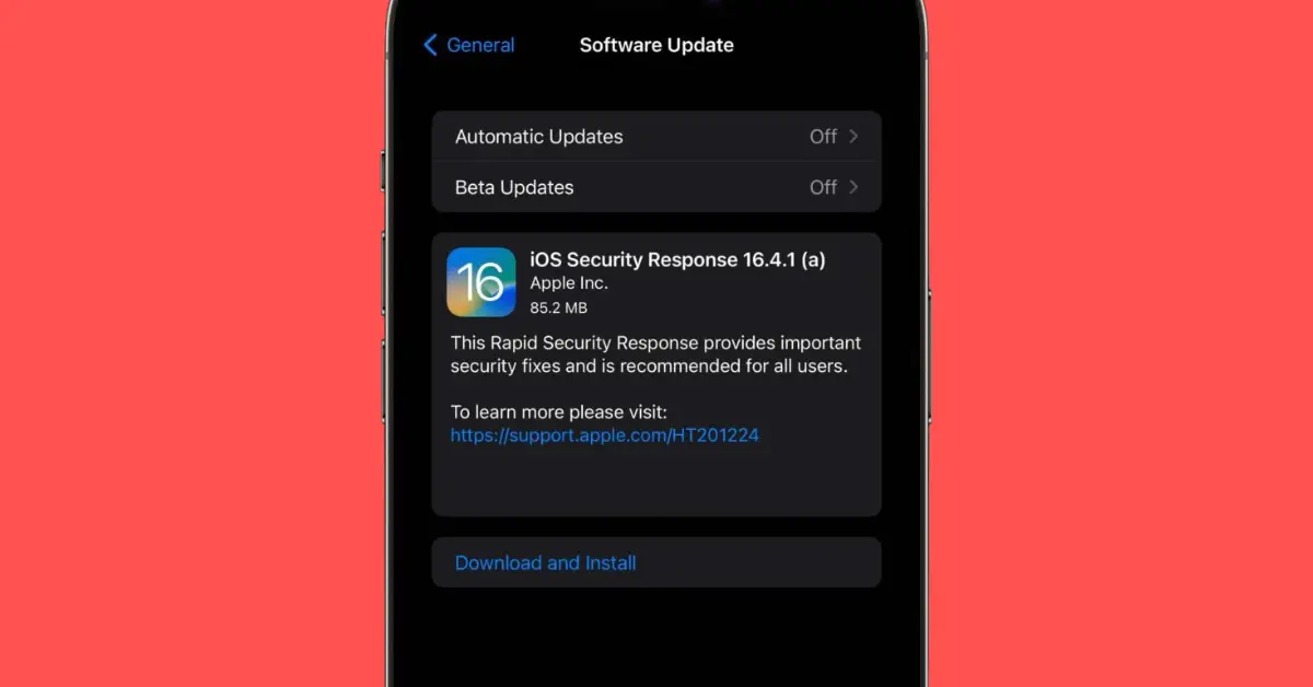 ios 16.4 1a should i update