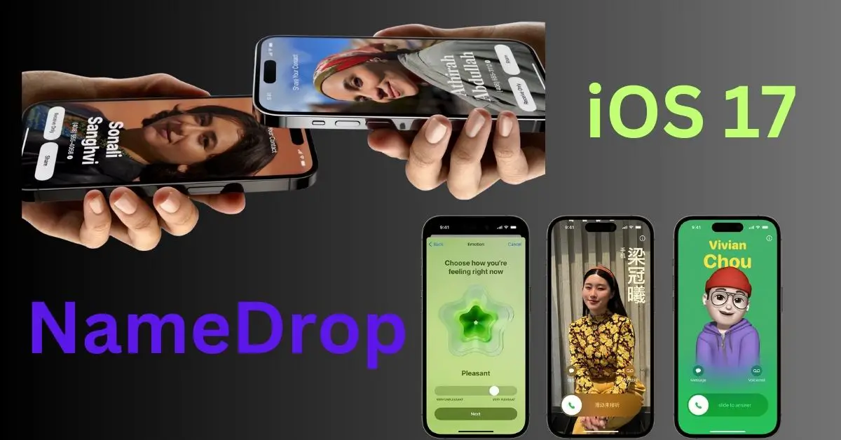 NameDrop iOS 17