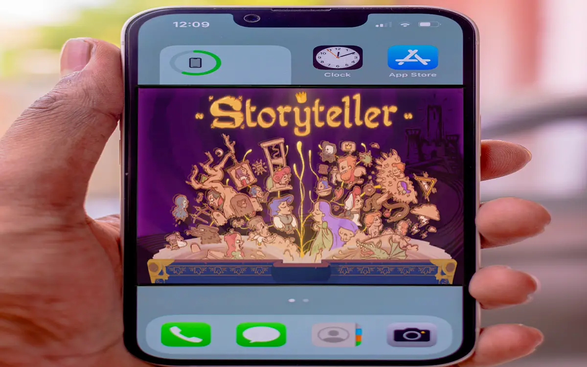 storyteller on iOS