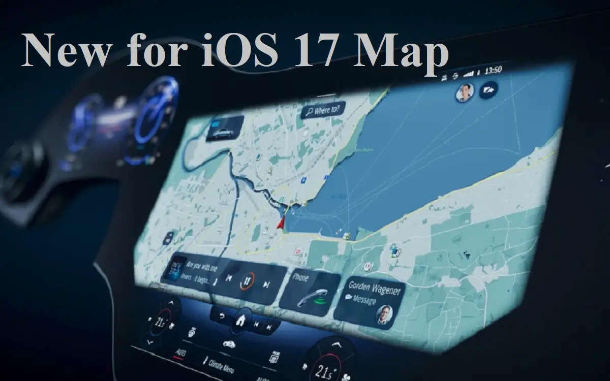 New for iOS 17 Map