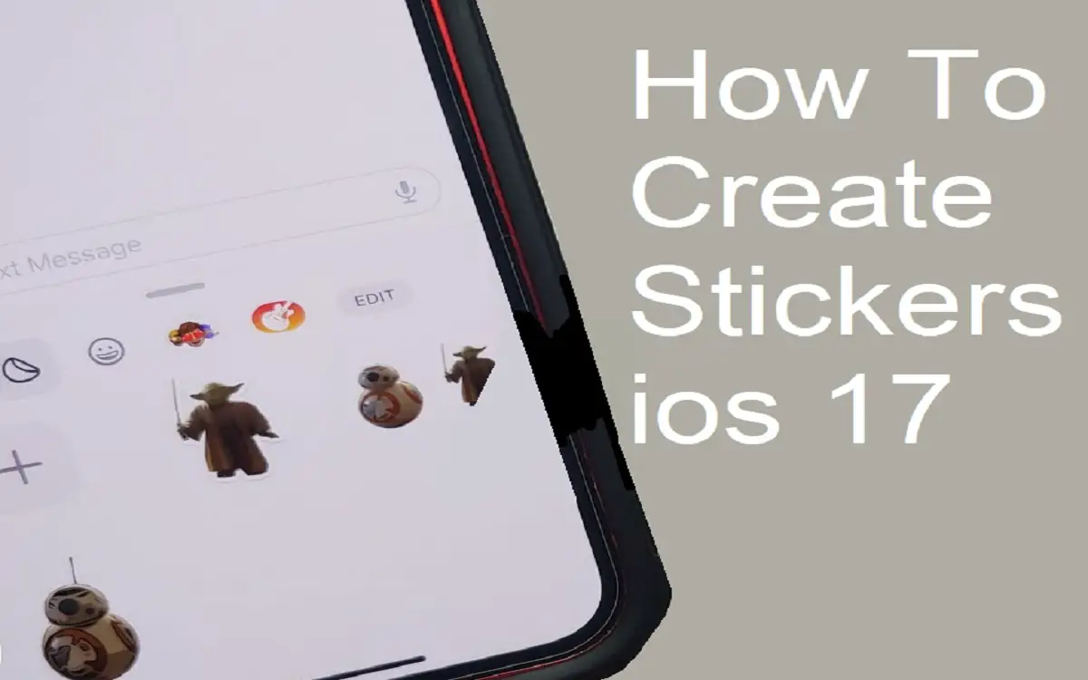 create stickers ios 17