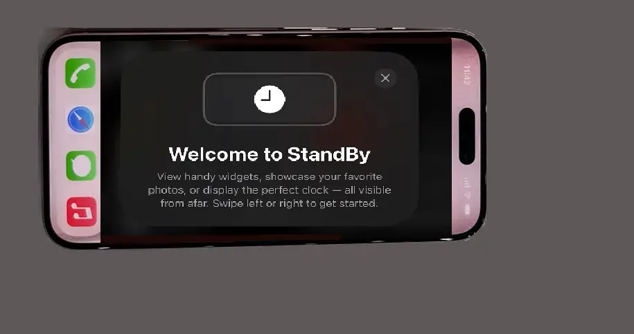 customize standby ios 17