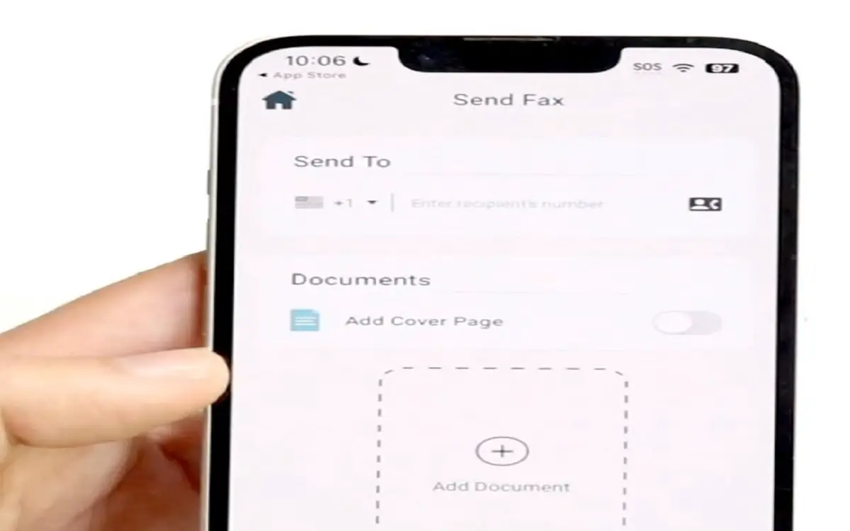 how to fax from iphone