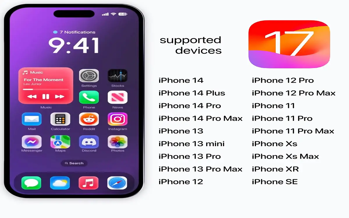 ios 17 compatible devices