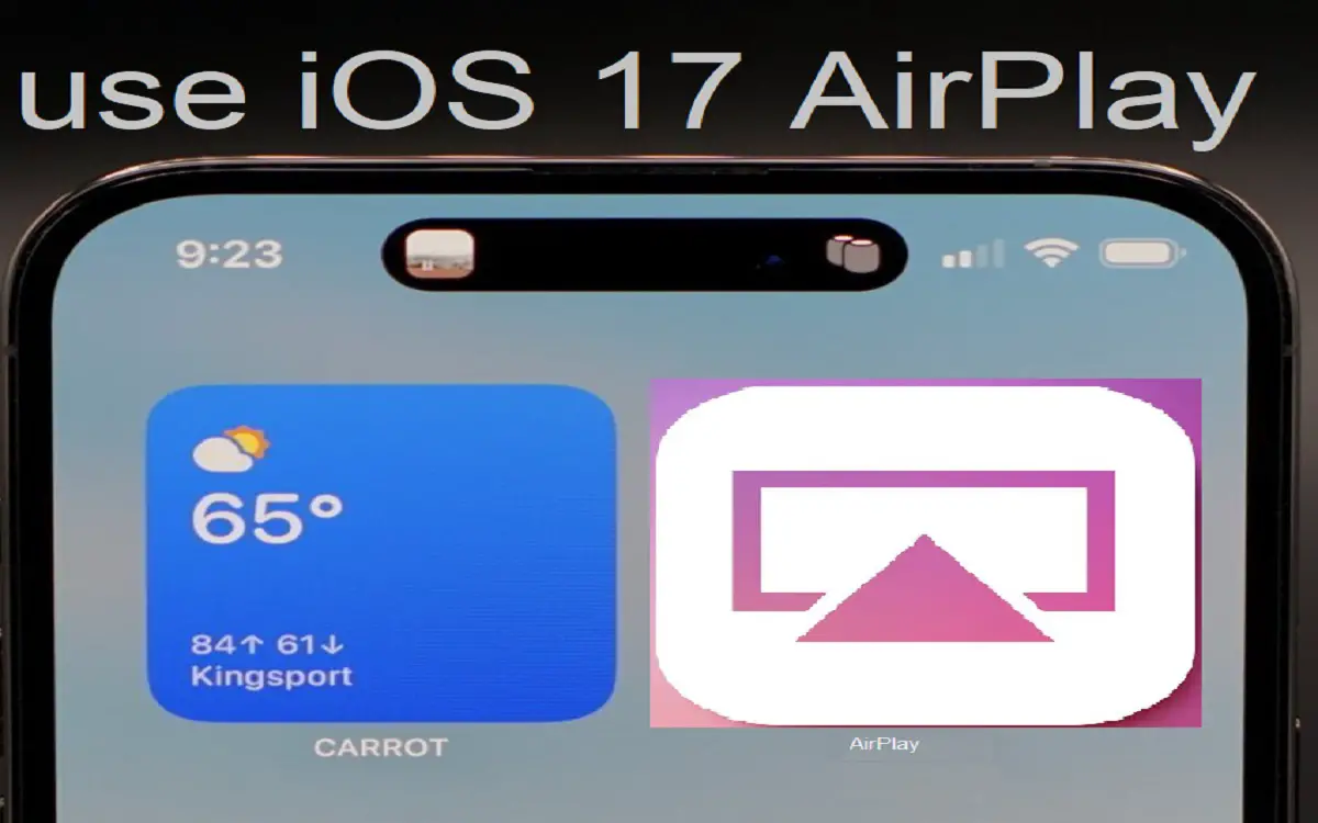 use iOS 17 AirPlay