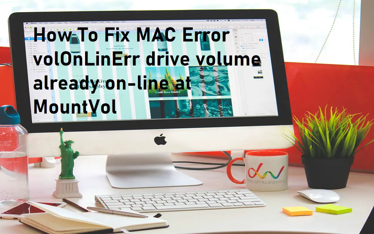 Fix MAC Error volOnLinErr