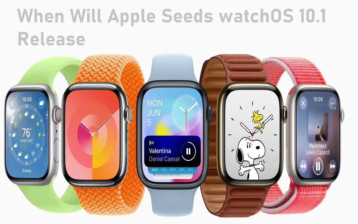 When Will Apple Seeds WatchOS 10.1 Release?