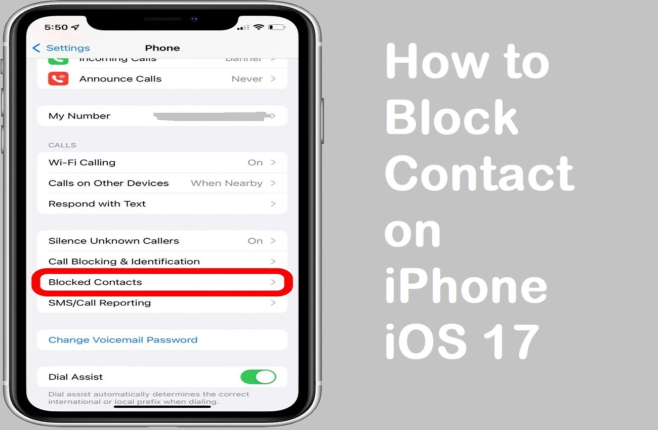 How to Block Contact on iPhone iOS 17