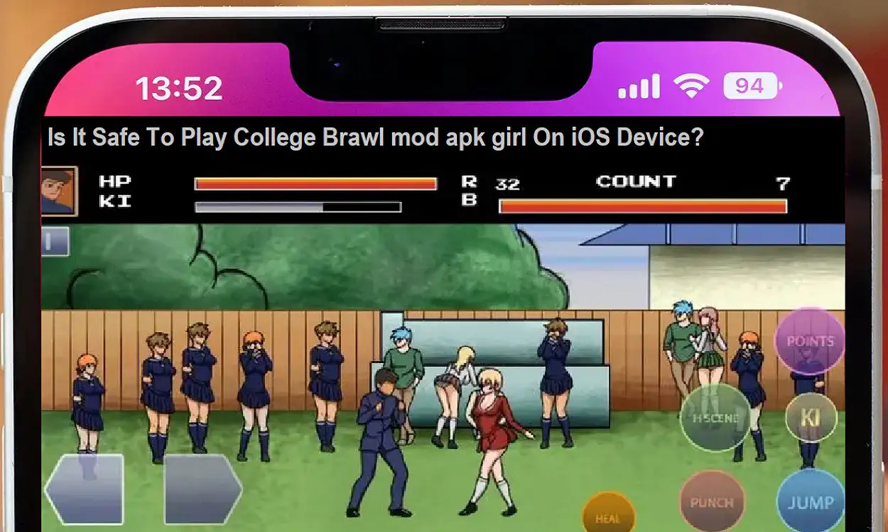 Is It Safe To Play College Brawl mod apk girl On iOS Device