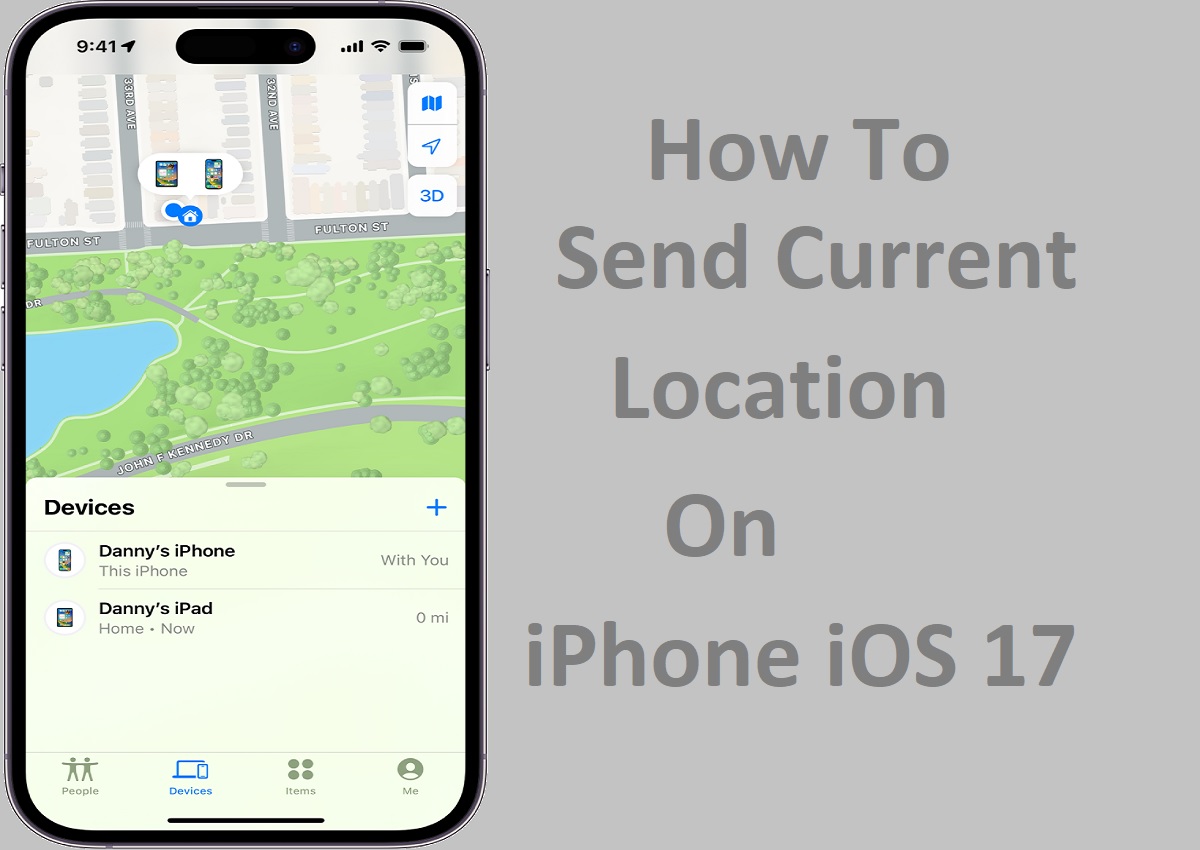 How to Send Your Current Location on iPhone with iOS 17