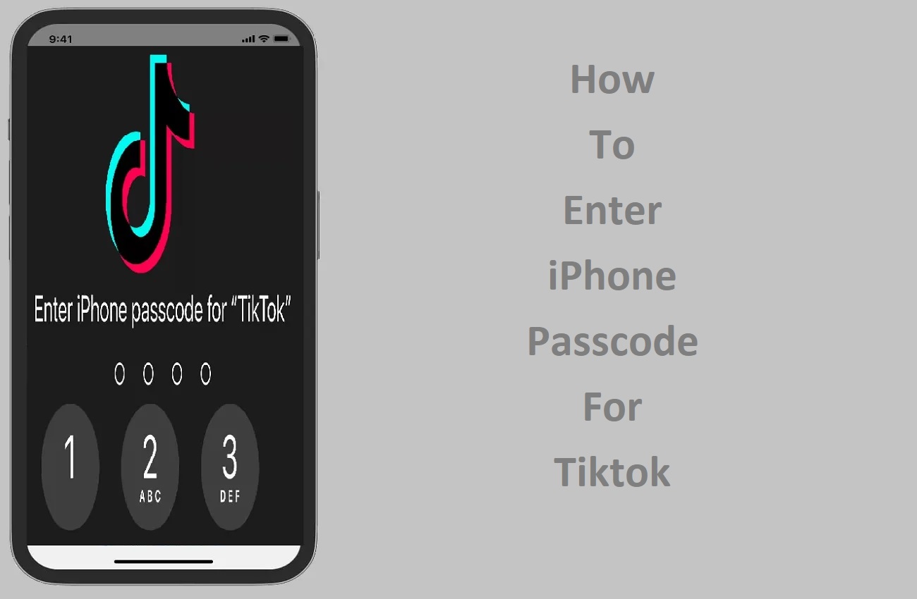 How To Enter iPhone Passcode For Tiktok