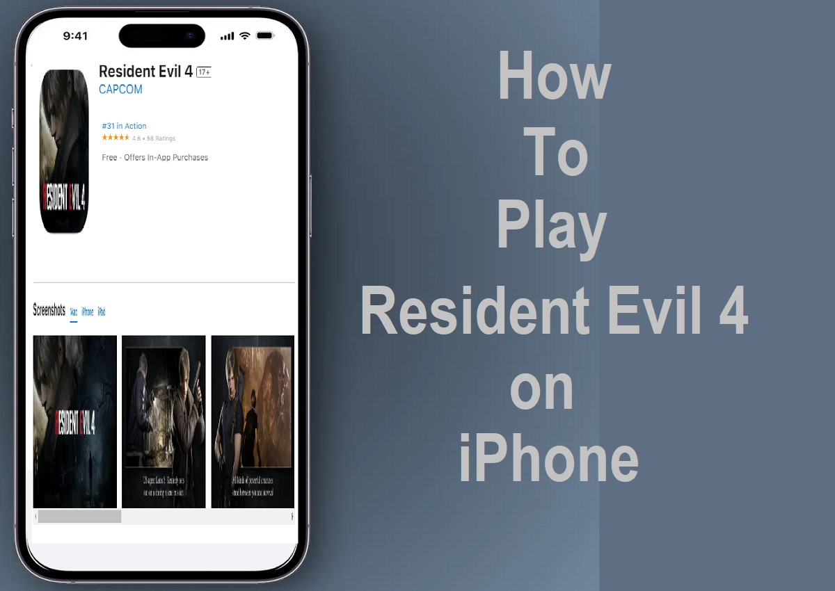 How to play resident evil 4 on iphone