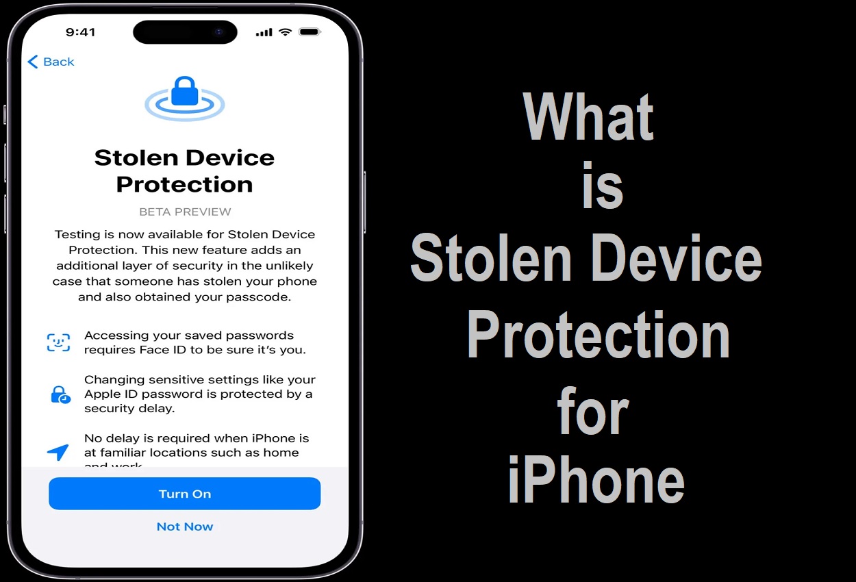 What is Stolen Device Protection for iPhone