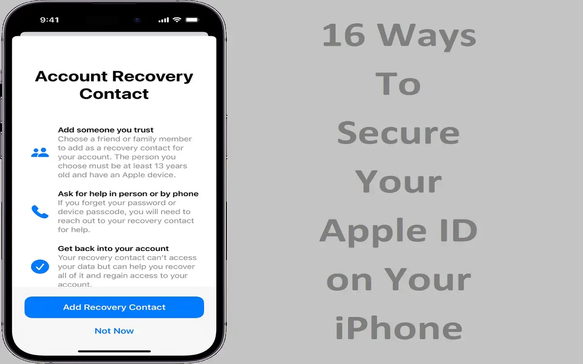 16 Ways to Secure Your Apple ID on Your iPhone