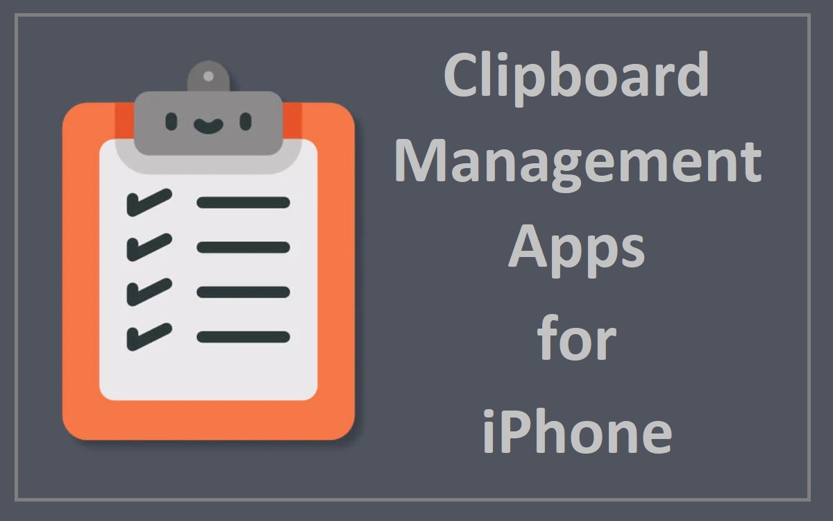 Clipboard Management Apps for iPhone