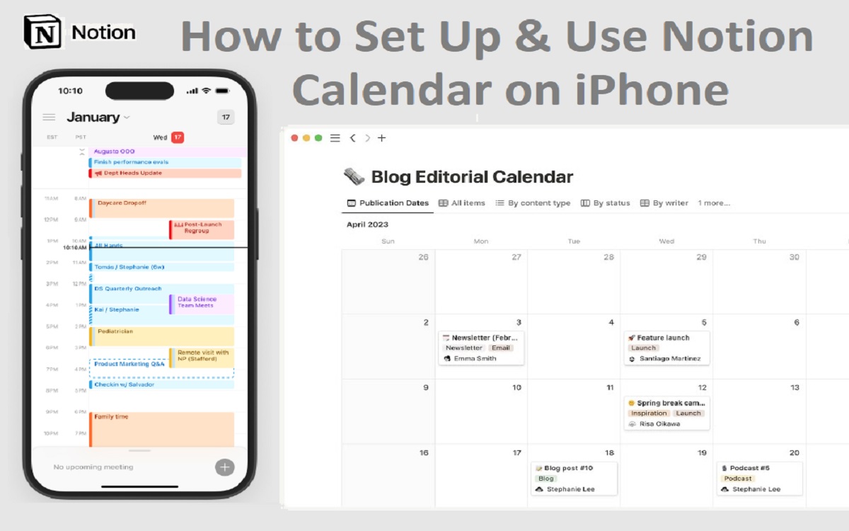 How to Set Up & Use Notion Calendar on iPhone