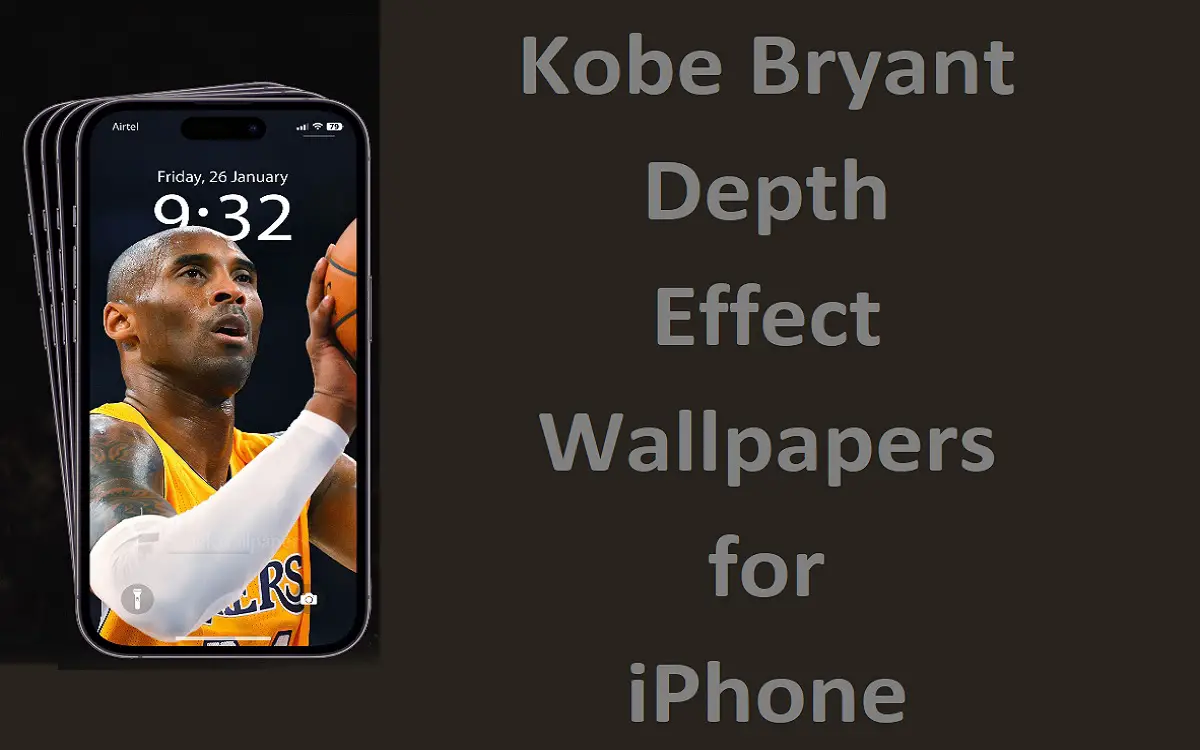 Kobe Bryant Depth Effect Wallpapers for iPhone