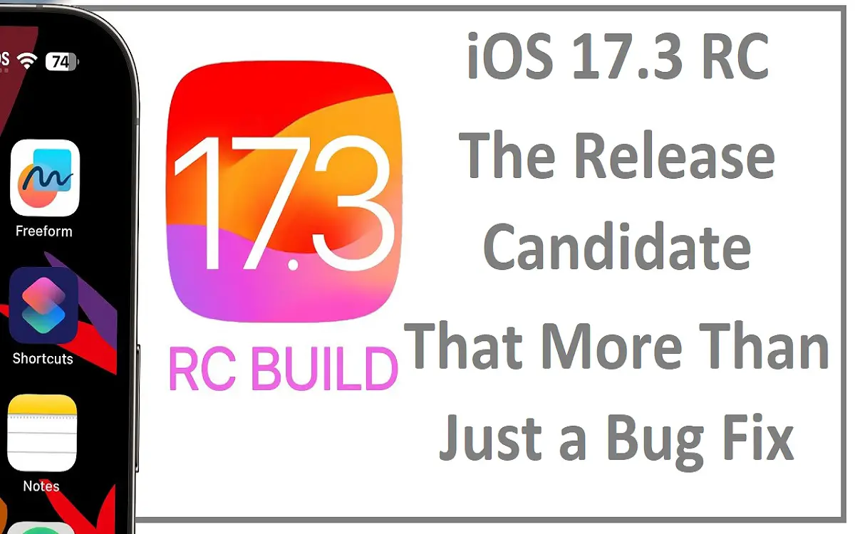 iOS 17.3 RC