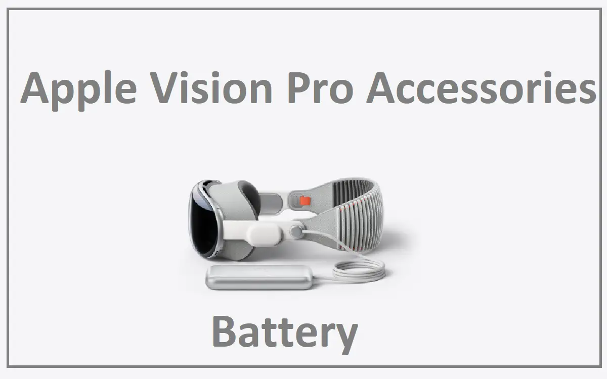 Apple Vision Pro Accessories - Battery