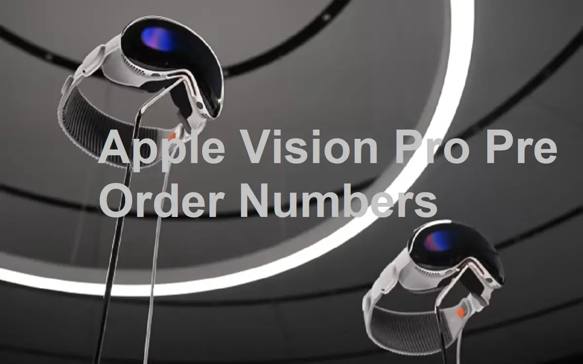 Apple Vision Pro Pre Order Numbers