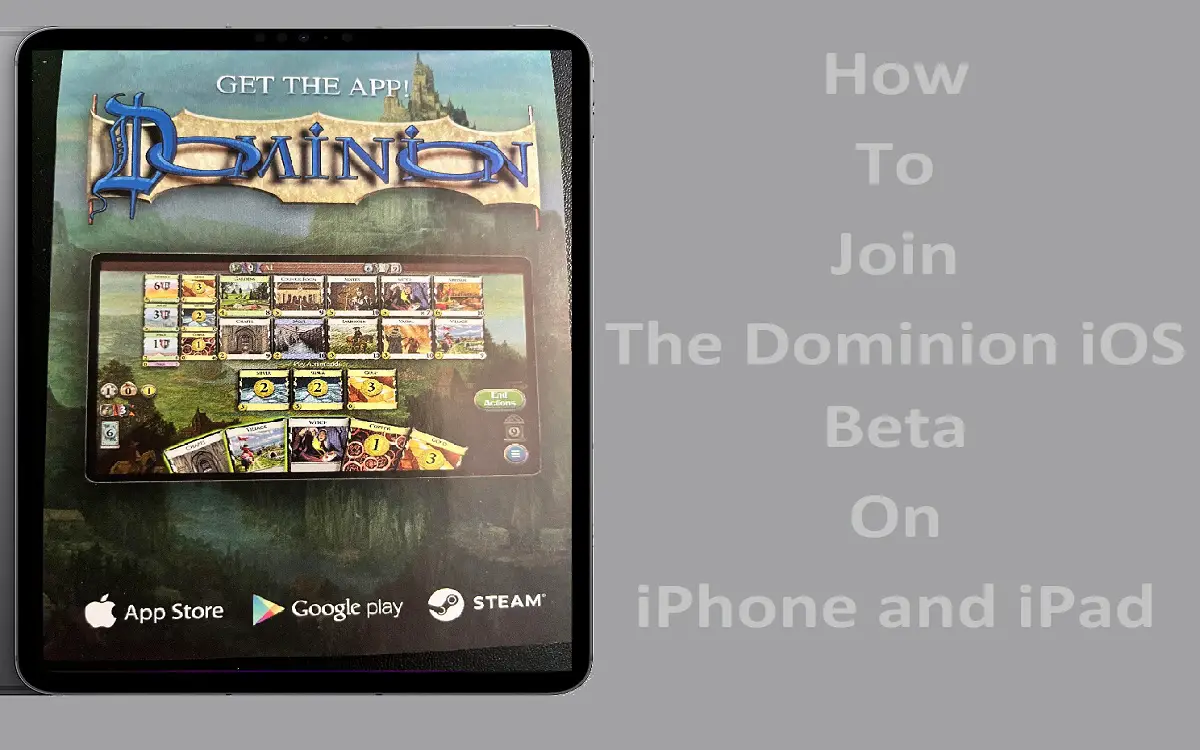 How To Join the Dominion iOS Beta On iPhone and iPad