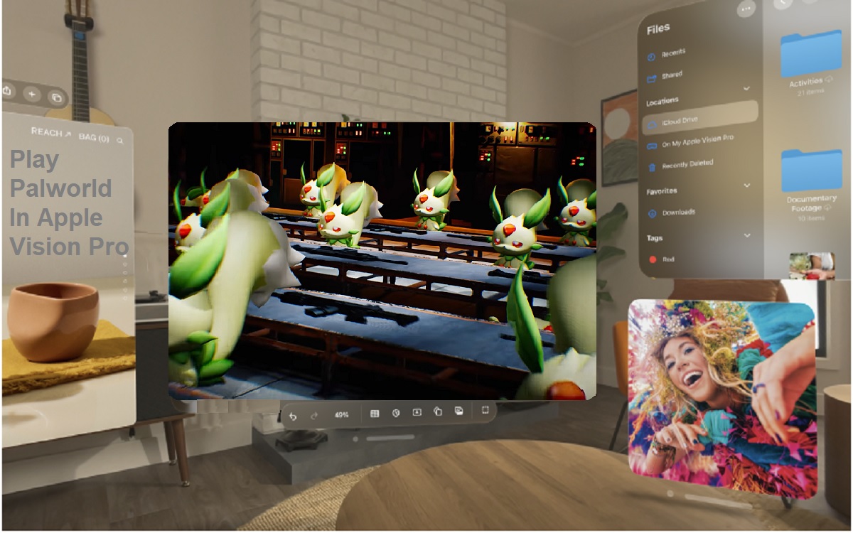 Play Palworld In Apple Vision Pro