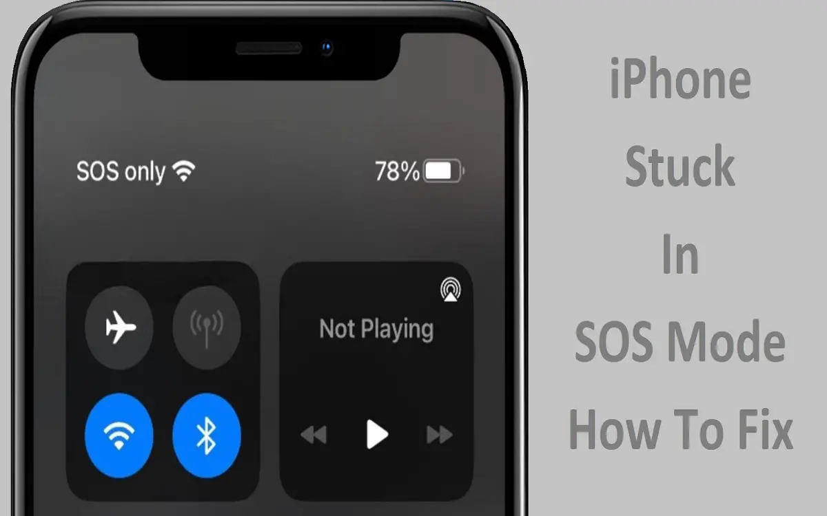 iPhone Stuck in Sos Mode How To Fix