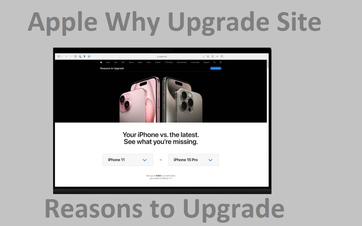 Apple Why Upgrade Site Reasons to Upgrade