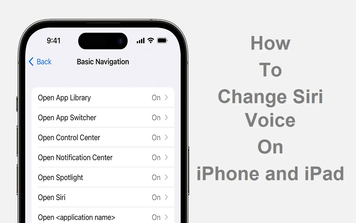 How To Change Siri Voice On iPhone and iPad