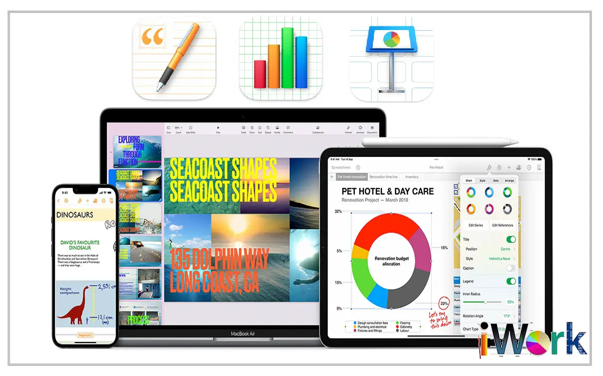 How To Use iWork Apps on iPhone, iPad macOS