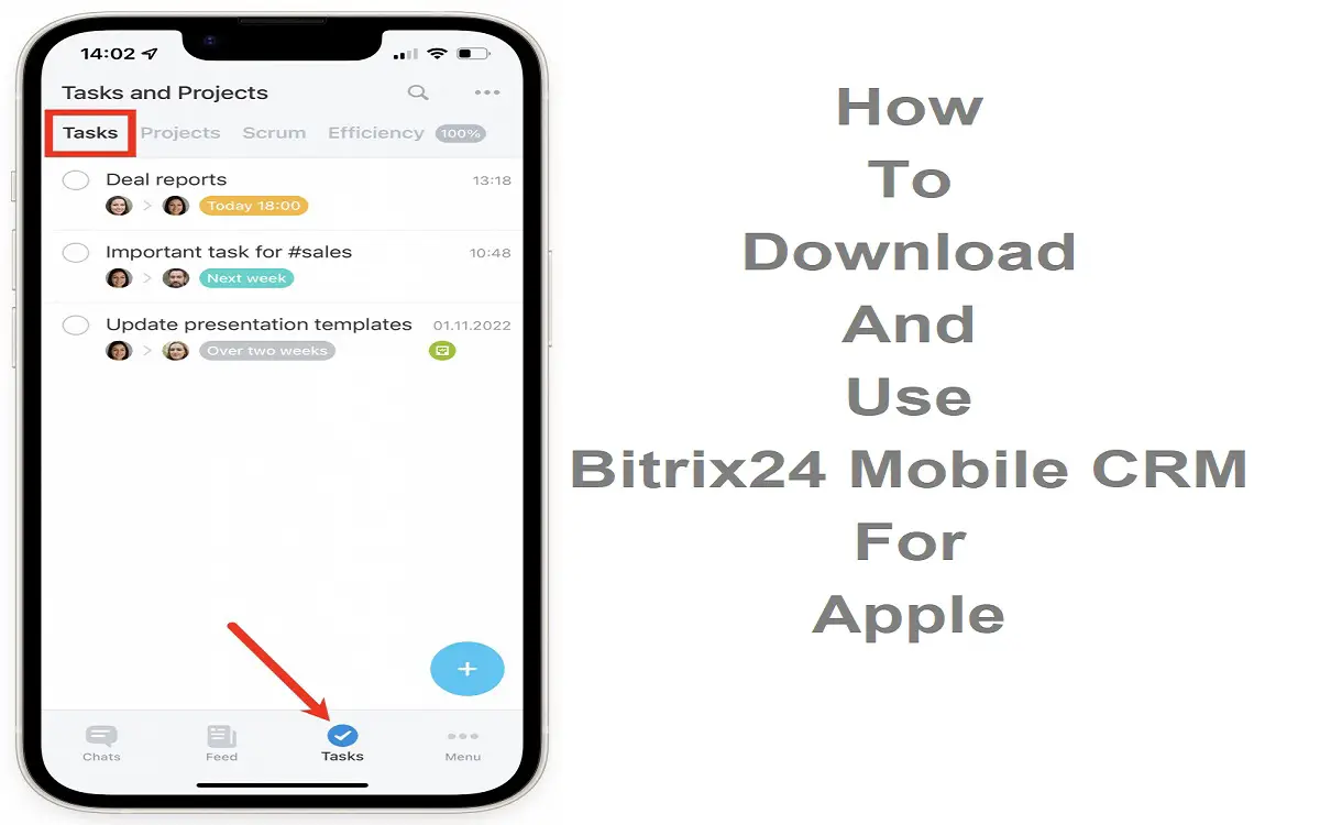 How to Download And Use Bitrix24 Mobile CRM for Apple