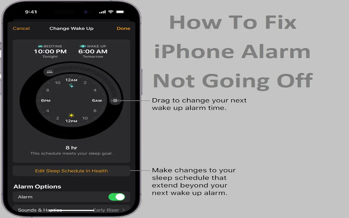 How to Fix iPhone Alarm Not Going Off