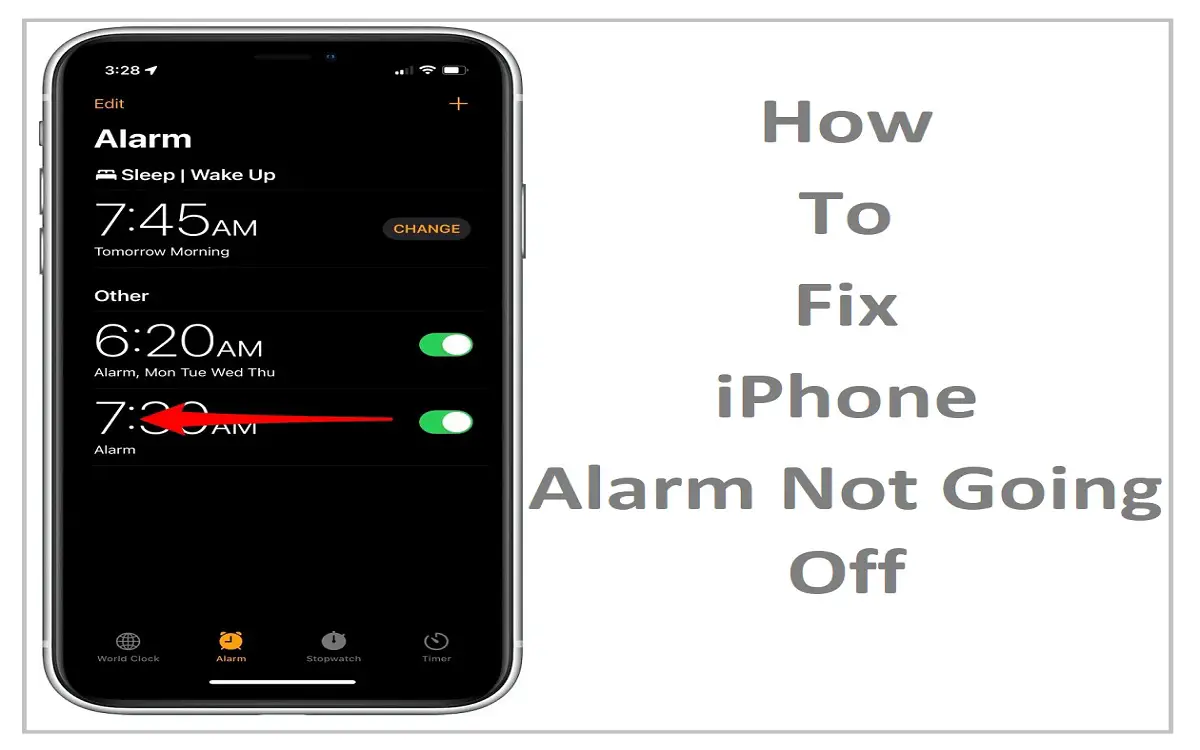 How to Fix iPhone Alarm Not Going Off