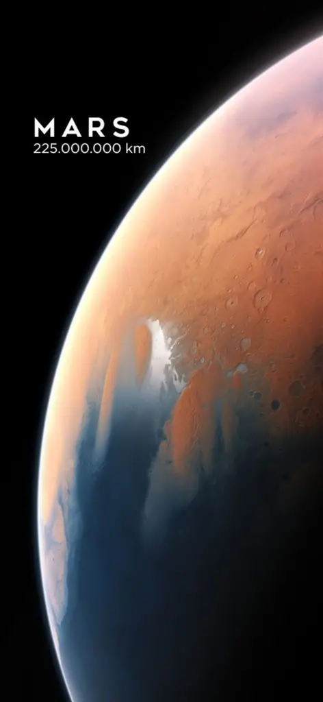 Planet Mars wallpaper for iPhone 02