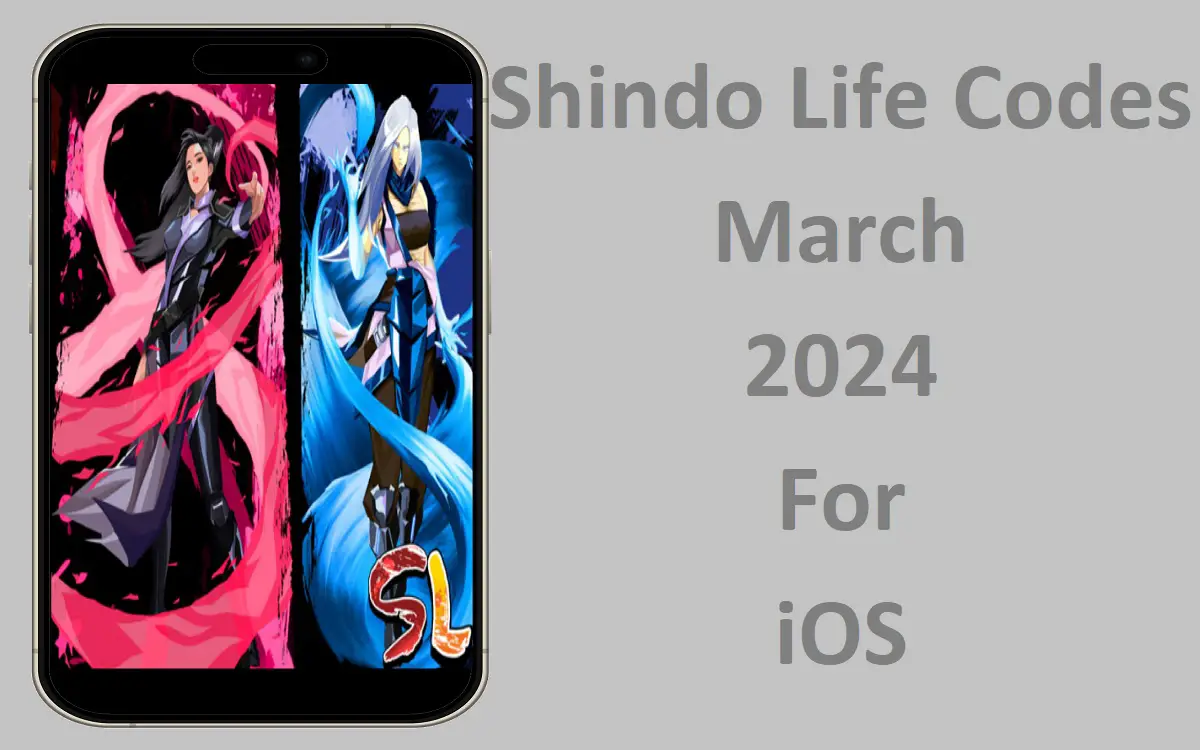 Shindo Life Codes March 2024 For iOS