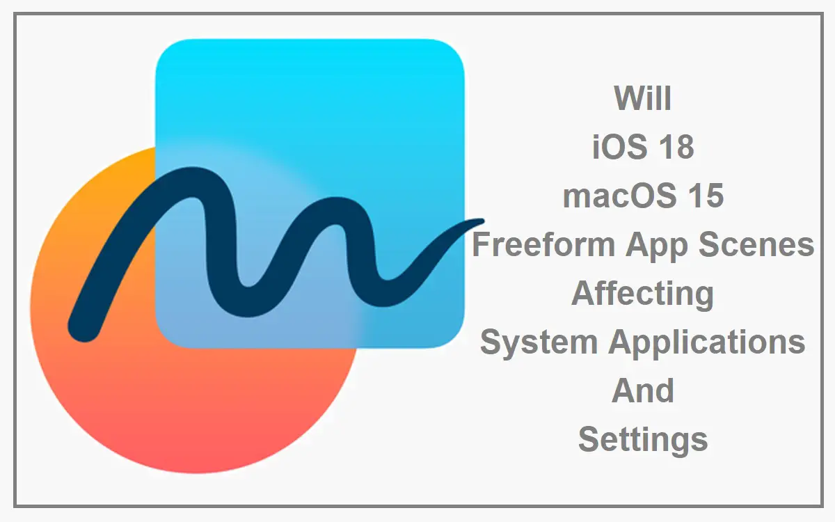 Will iOS 18 macOS 15 Freeform App Scenes