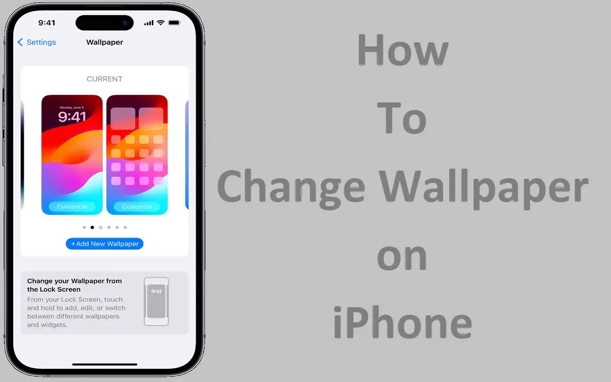 How To Change Wallpaper On iPhone