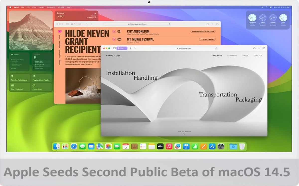 Apple Seeds Second Public Beta of macOS 14.5