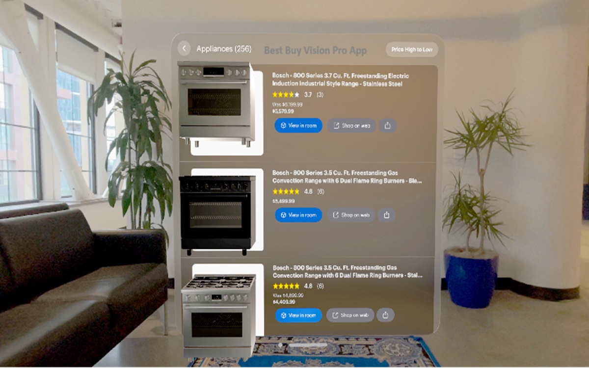 Best Buy Vision Pro App
